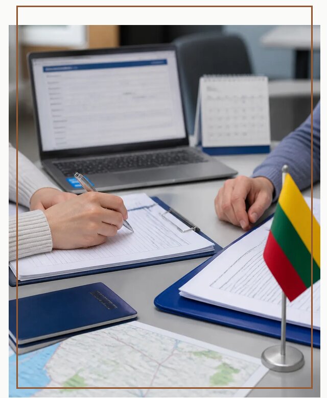 Профессиональное оформление визы в Литву для поездки в Брянске