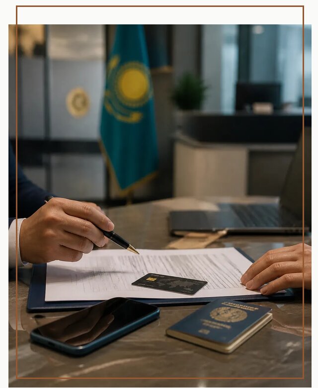 Открытие счета и банковской карты в Казахстане в Брянске